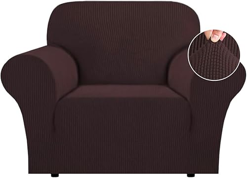 Miniatura 25 de Funda elástica para sofá Flamingo P de alto estiramiento, funda antideslizante para sofá de 3 cojines, protector lavable para muebles con mascotas