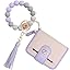 Silicone Bracelet(16 Cards)-Woven Purple