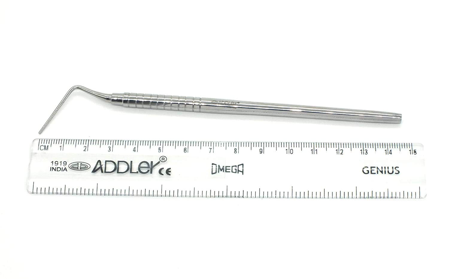 ADDLER Dental Plugger Single Ended. Premium Solid 6 MM. No Rust, No Slip Handle. Life Time Anti Rusting Warranty.-image-35