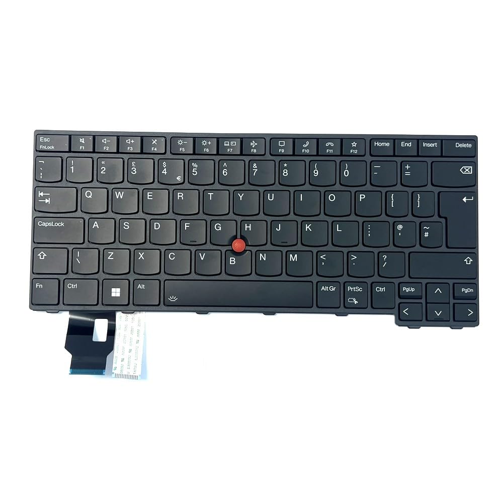 Zahara LaptopTastatur mit Hintergrundbeleuchtung für Lenovo ThinkPad T14 Gen 3/P14s Gen 3/L14 Gen 3/L14 Gen 4/T14 Gen 4/T14 Gen 4/P14s Gen 4 21HF 21HG 21K5 21K6 5N21D68100 5N21D68100 184 kg