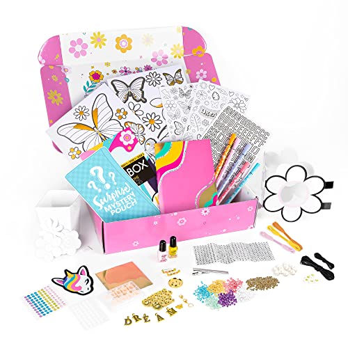 Fashion Angels Diy Ultimate Craft Kit - Includes 10+ Craft Projects - Design Stickers, Beaded Bracelets, Hair Clip, Picture Frame, Nails, Picture Frame And More - Ages 8 And Up, Multi Color (13091) #TOP3
