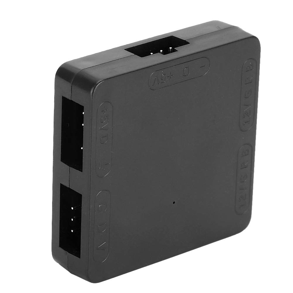 CryfoktRGB Convertor Wizard, Good Compatibility RGB Convertor, Capable Motherboard for Asus (Black)