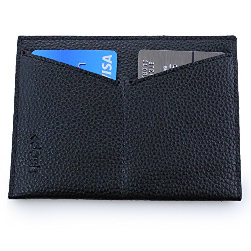 Dash Co. Passport Wallet : Minimalist RFID Sleeve for Travel Stops Electronic Pick Pocketing Works Against Identity Theft & Credit Card Data Breach (Pebble Leather)