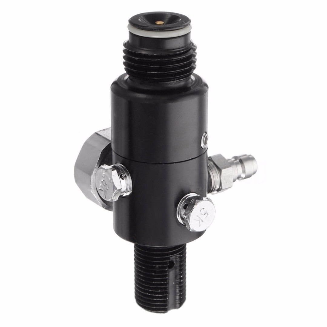 Universal 4500 PSI Paintball Lufttankregler & Ventilanzeige