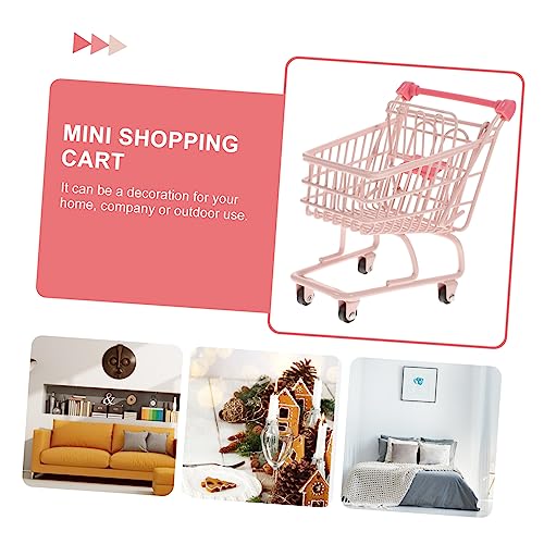 PLAFOPE 1Pc Guarnição De Metal Casa De Bonecas Vans Criança Pequena Suporte De Mesa Caddy Mini Carri