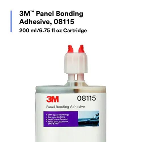 Miniatura 4 de 3M Adhesivo de unión de paneles 08115 recomendado por OEM epoxi de dos partes cartucho de 68fl oz675 onzas líquidas