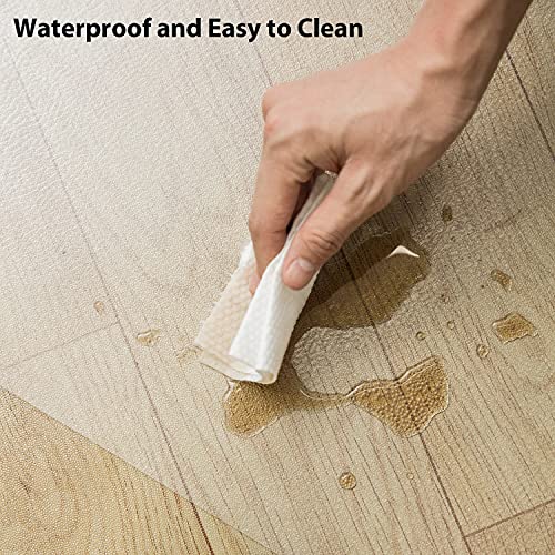 100pointONE Office Chair Mat for Hardwood Floor - Transparent Chair Mat Protector for Hard Floors (48'' x 30'' with Lip) - Thumbnail 7