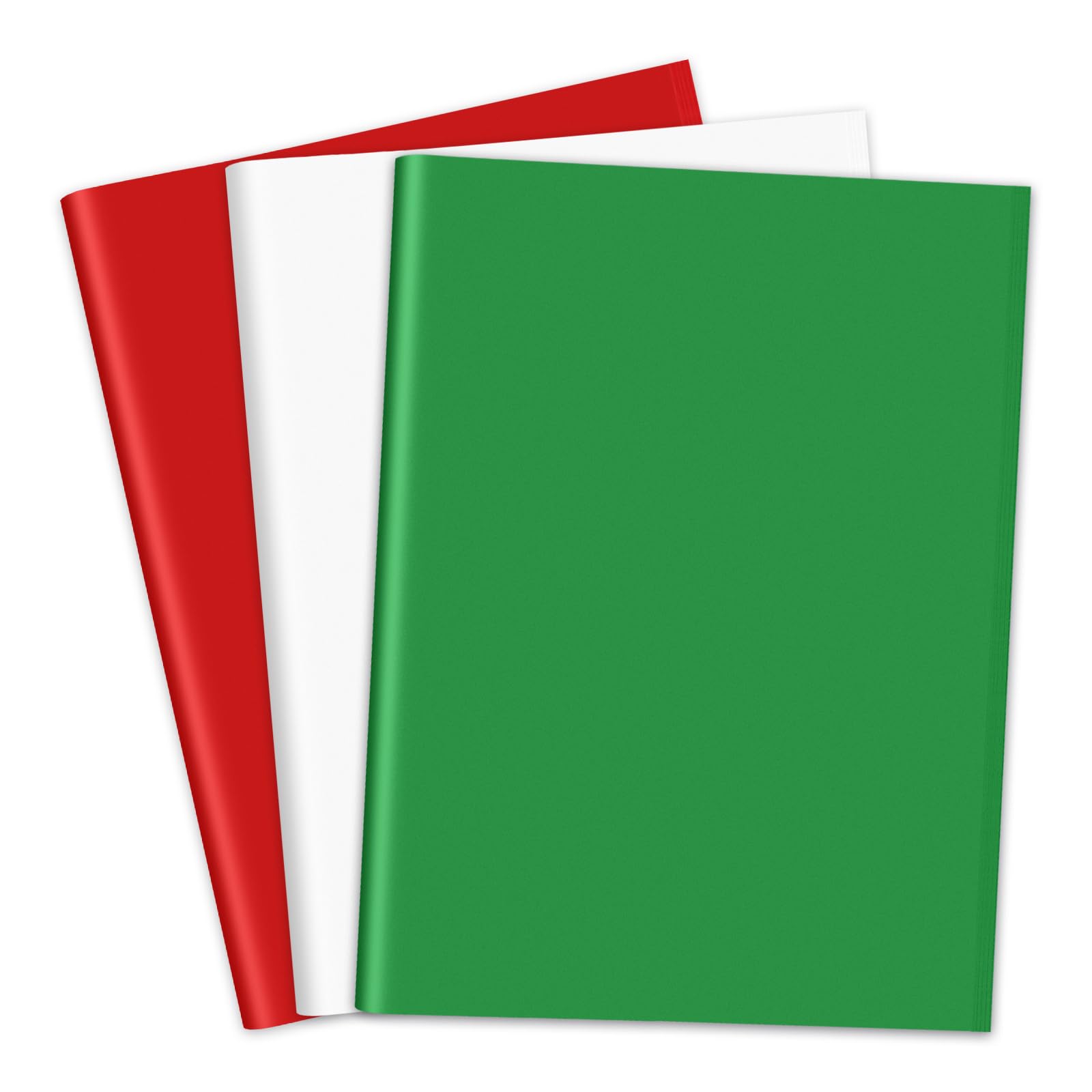 BOUBONI 100 Sheets Christmas Tissue Paper Bulk 20 x 14.5 inches Gift Wrapping Paper Craft Tissue Paper for Flower Artworks Crafts Holiday Party Decoration (Red