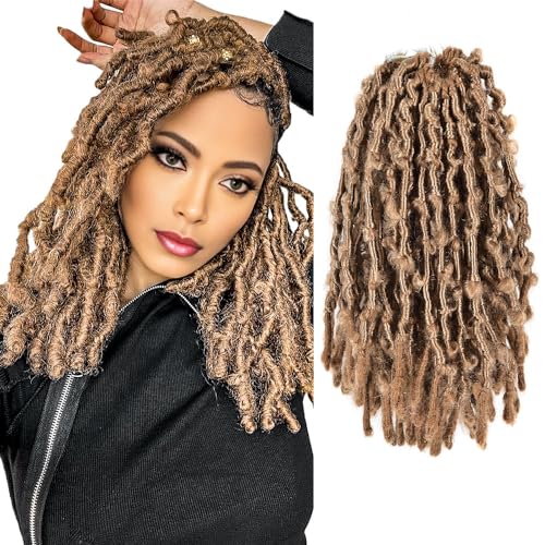 Niseyo 14 Inch Butterfly Locs Crochet Hair 6 Packs Pre
