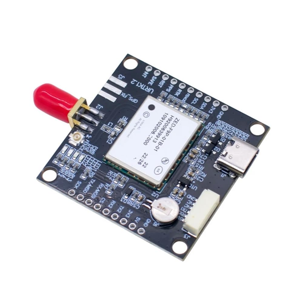 Módulo ZED-F9P RTK GPS GNSS Nivel centimétrico posicionamiento diferencial Compatible con Piezas de Drones Modelos Quadcopter Modelos UAV