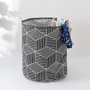 Kuber Industries Laundry Basket For Clothes|Foldable Laundry Hamper|Basket For Toys, Dirty clothes, Storage 