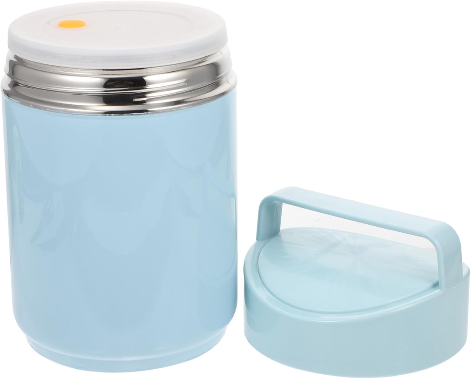 Three-layer Insulated Stainless Steel Lunch Container Portable Vacuum Pot for Adults Capacity Design for Outdoor Use for Hot Food