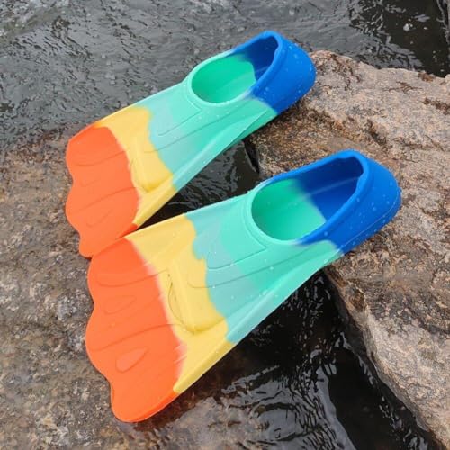 Aletas de natación para niños que evitan rozaduras al nadar 5