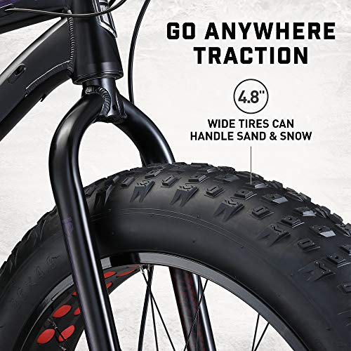 Mongoose Argus Sport Fat Tire Mountain Bike, 26 Inch Bike