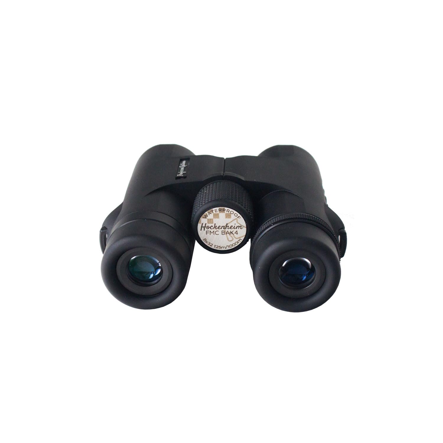 Hockenheim - 8x32 Fernglas | schwarz inkl. Zubehör - Porro-Prismen (BaK-4) - kompaktes Fernglas für Wandertouren, Urlaub, Freizeit, Pirsch - robust, stickstoffgefüllt & wasserdicht