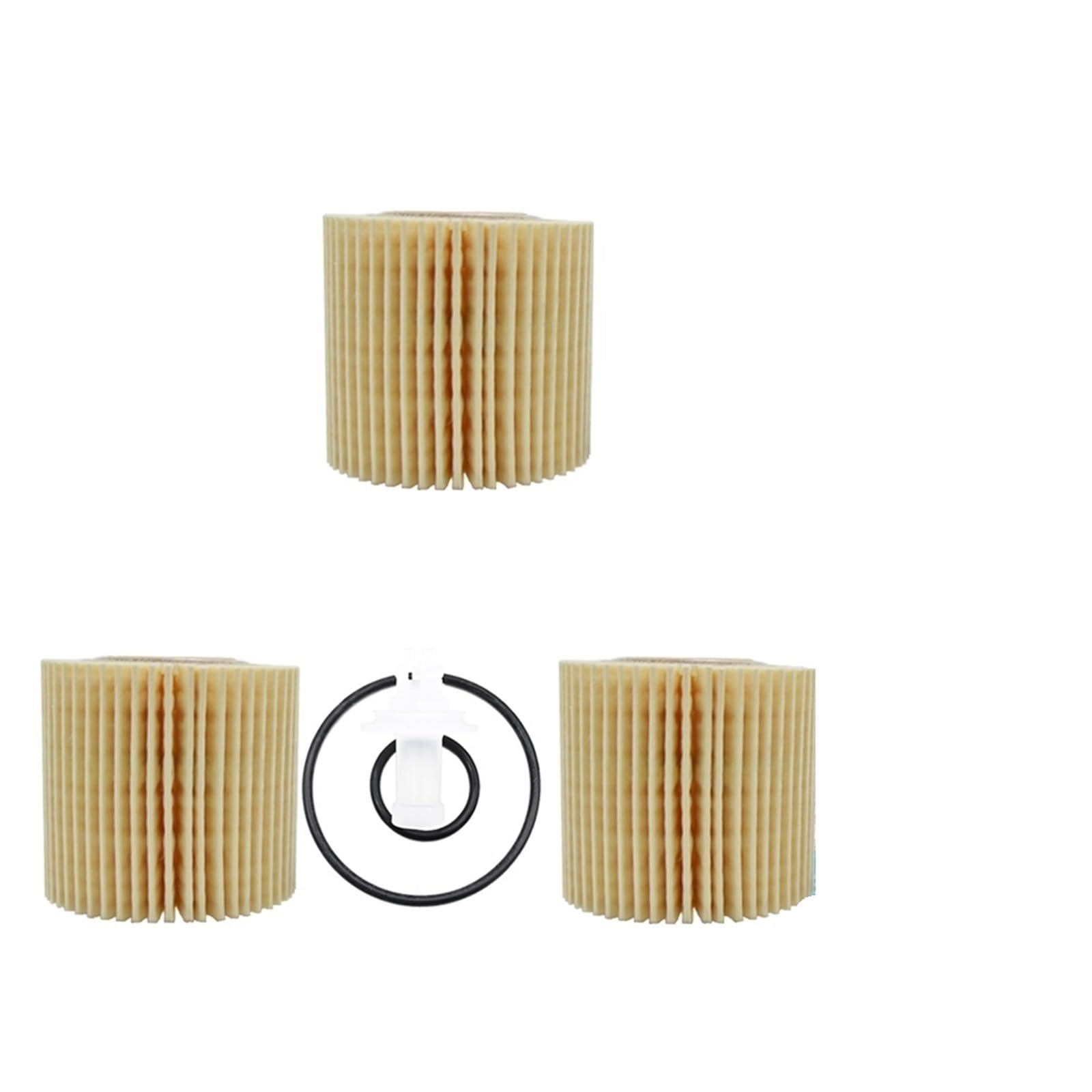3 filtri olio compatibili for Toyota e Lexus CT200h 2012-2015 / compatibili for Corolla 2009 2010 2011 / XD 2008-2014 Prius Plug-In