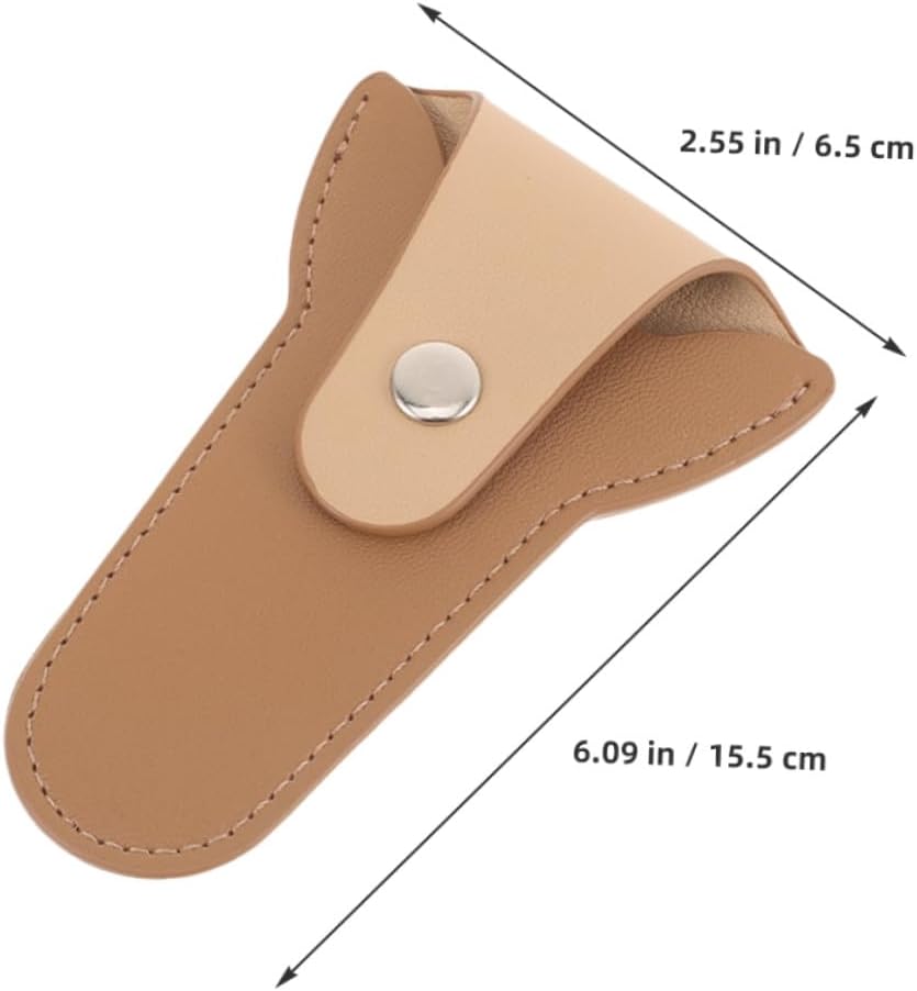 Nail Scissor Pouch 2pcs Pu Cuticle Scissor Storage Bag Protective Case for Home and Salon Nail Grooming Tools