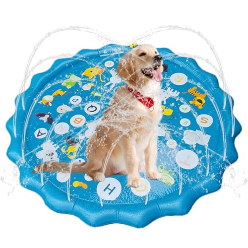 Tapis d'éclaboussure pour jeux de sprinkler extérieur de jardin
