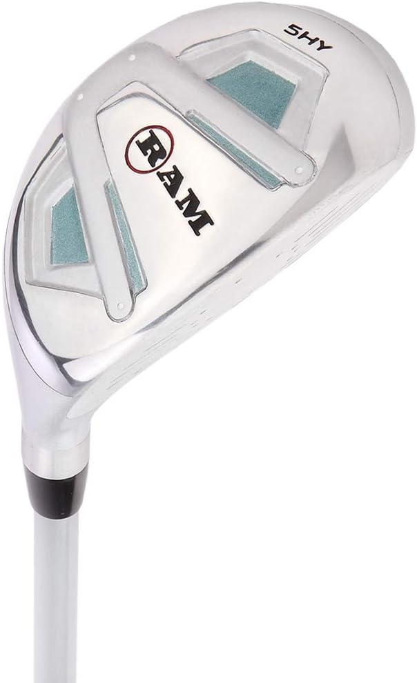 Ram Golf Accubar Ladies Right Hand Clubs All Graphite Iron Set 6-7-8-9-PW with Hybrids 24¡ and 27¡
