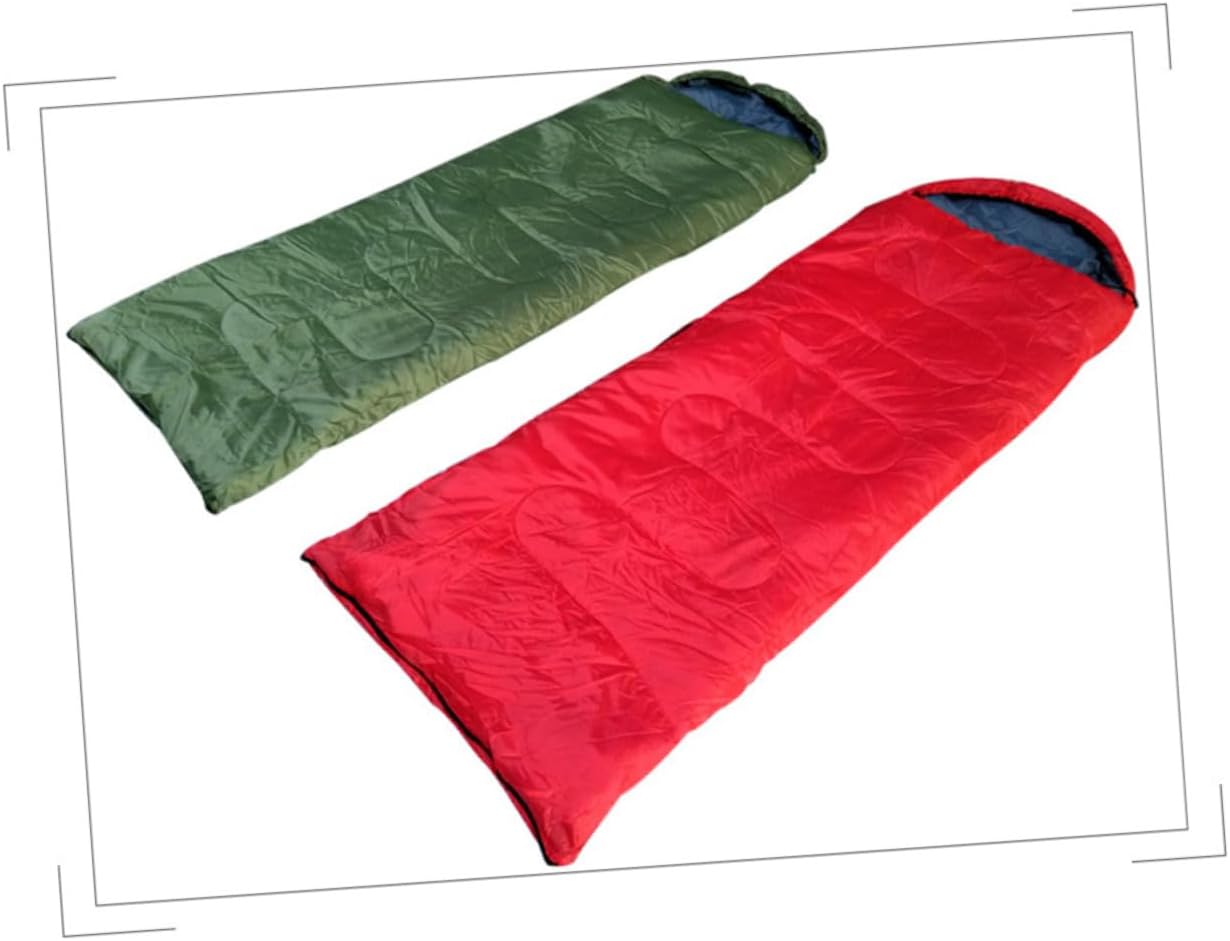Totority Compression with Hood for Adults Lightweight Envelope Design for Camping Hiking Backpacking Outdoor Activities in Cold Weather Includes Storage Bag Army Green