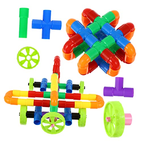 Toddmomy 1Juego Educativos De Bloques De Construcción para Plástico Suave para Desarrollar Habilidades Cognitivas Apilamiento