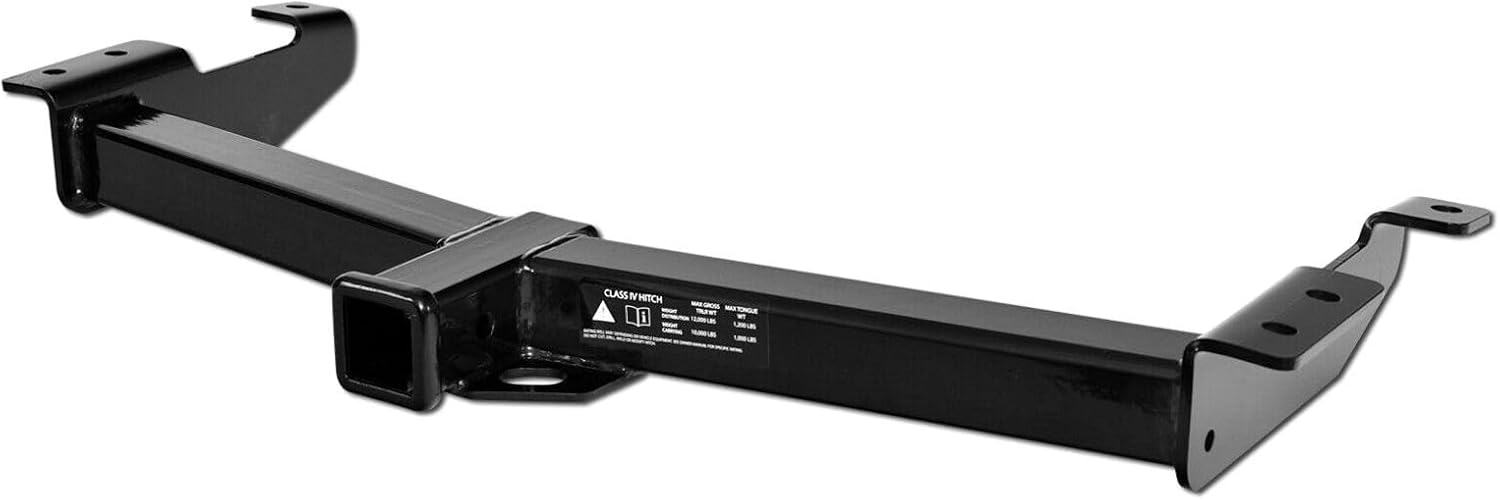 Topline Fits Class 4 Trailer Hitch Tow 2"-Blk Steel Weight Carrying Capacity - 10000lbs,Tongue Weight - 1000lbs-Towing Specifications Black Powder-Coated TF22FEEC4THTR2B20032014