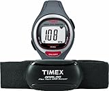 47936 Timex T5K729 Muñeca Negro, Gris, Rojo Monitor de Ritmo cardiaco - Monitor de Ritmo cardíaco (CR2025, Negro, Gris, Rojo)