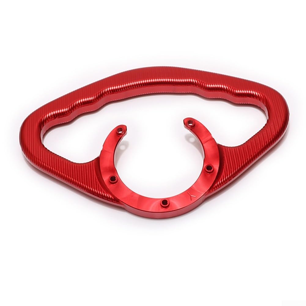 HpLive Maniglione per passeggero per moto in alluminio per Yamaha FZ1 FZ6 R1 R6 MT-07 per MT-09 XJ6 (rosso)