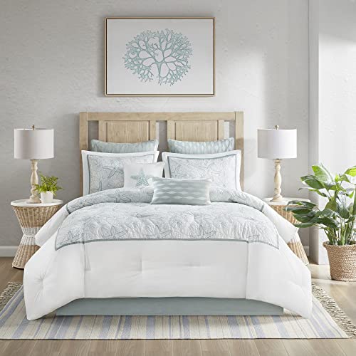 Harbor House Euro Sham, Cotton, Blue, 26" x 26", 66 x 66 cm (Pack of 1) - Image 4