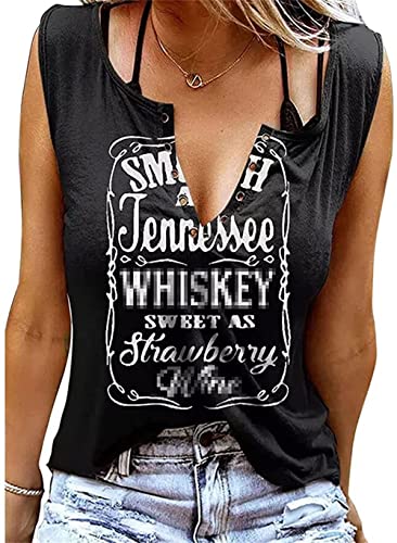 Zilosconcy Damen Tank Tops V Ausschnitt Sommerweste Ärmellos Top Kurze Oberteile Push Up Sexy Crop Tops Vest Vintage Streetwear Kurzarm Damen Sommerdruck Bluse Camisole Basic Shirt Y2K Tops