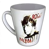 Rocky Balboa - Handarbeit Designer Tasse aus brillanten Porzellan Unikat - Tasse, Becher, Kaffeetasse, Teetasse Keramik Tasse, 330ml, Geschenk für Freunde