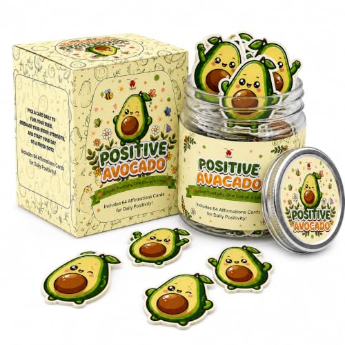 Seyal « Positive Jar – Notes de motivation pour un cadeau d'inspiration quotidienne », AVACODA POSITIVE