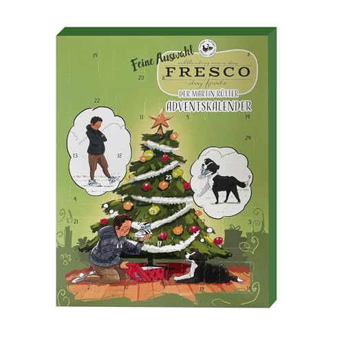 FRESCO Dog Martin Rütter Adventskalender für Hunde 2025 - Feine Auswahl Geflügel
