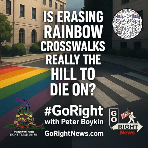 『Is Erasing Rainbow Crosswalks Really the Hill to Die On?』のカバーアート