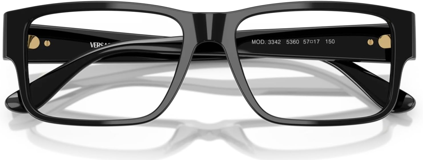 Versace Eyeglasses VE 3342 5360 Black - Image 4