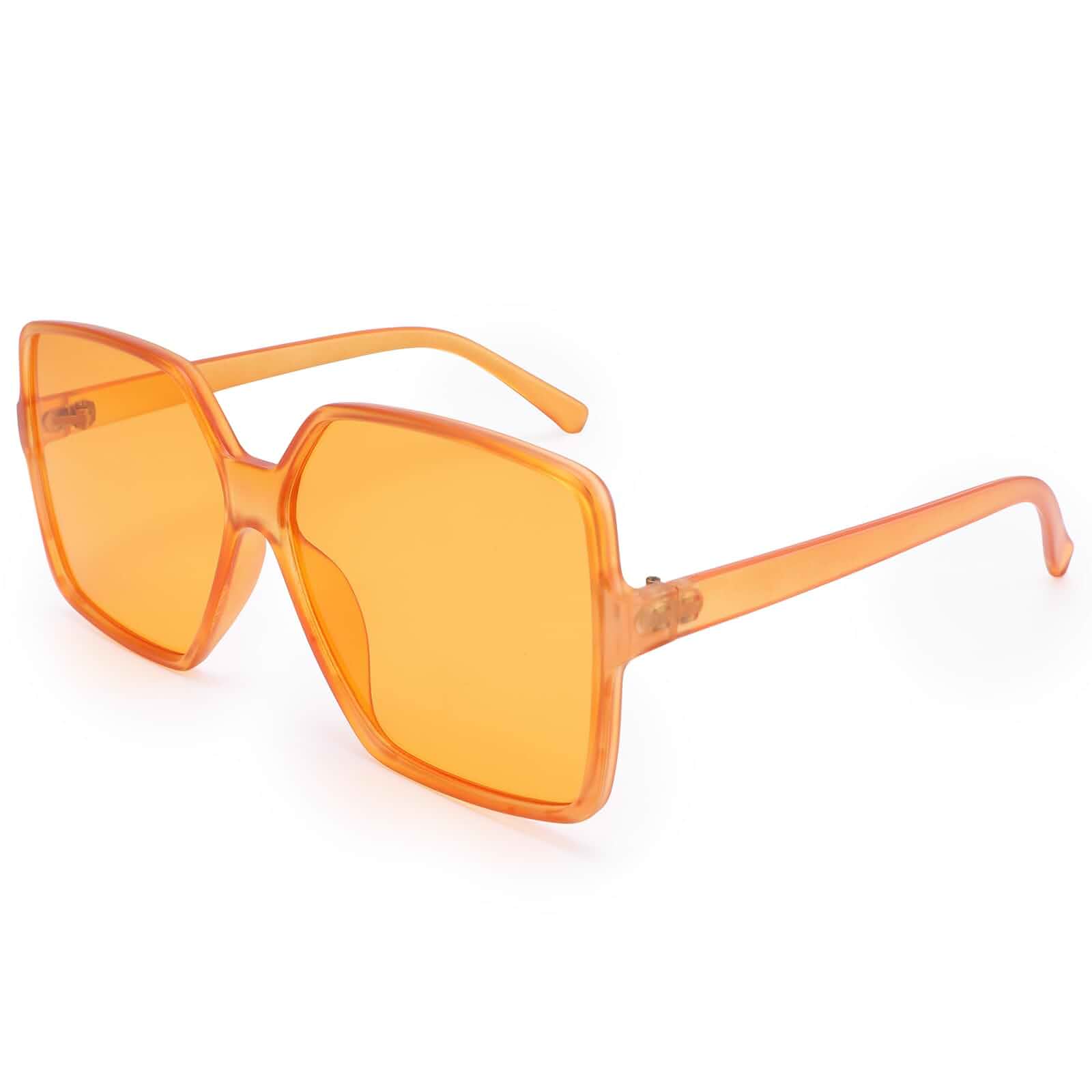 Dollger Oversized Square Sunglasses for Women Big Large Wide Trendy Shades UV400 Protection Extra Huge Black Fashion Sun Glasses,Driving,Travel Beach,70s 80s outfit Accessories