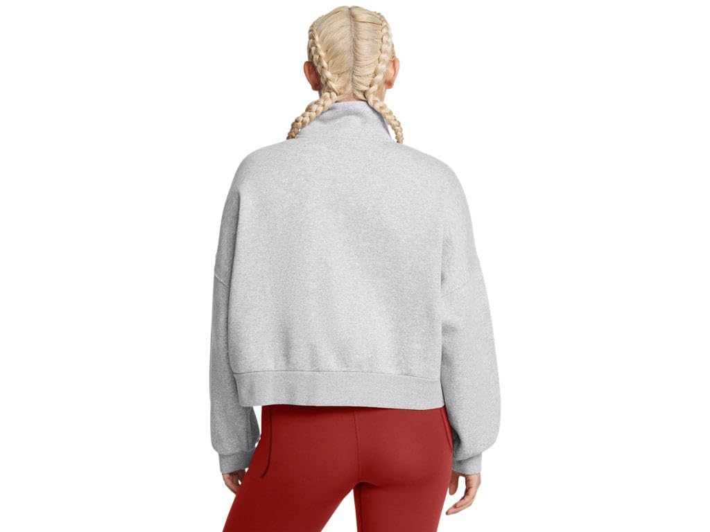 Under Armour Damska bluza polarowa UA Icon oversize z zamkiem błyskawicznym - ultra miękkie ciepło