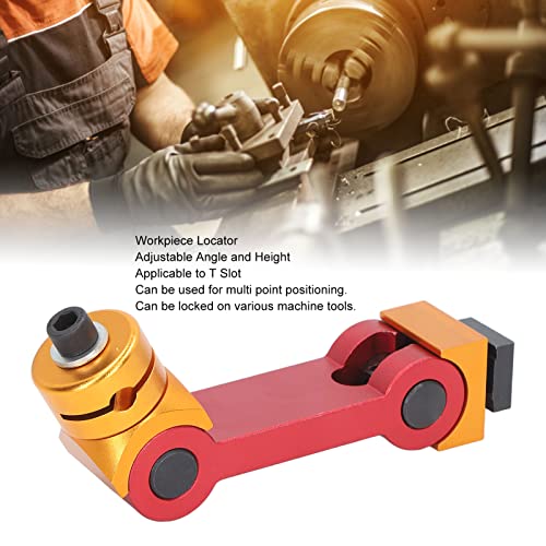 Werkstückanschlag Hartmetall, Einstellbarer Winkel CNC Werkzeugmaschine Locator Gehrungsschiene Stop Führungsschiene Werkzeug, für Holzbearbeitung Fräsmaschinen Genaue