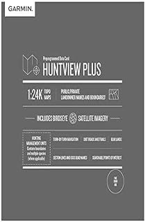 Garmin Huntview Plus, Preloaded microSD Cards with Hunting Management Units for Garmin Handheld GPS Devices, Wisconsin