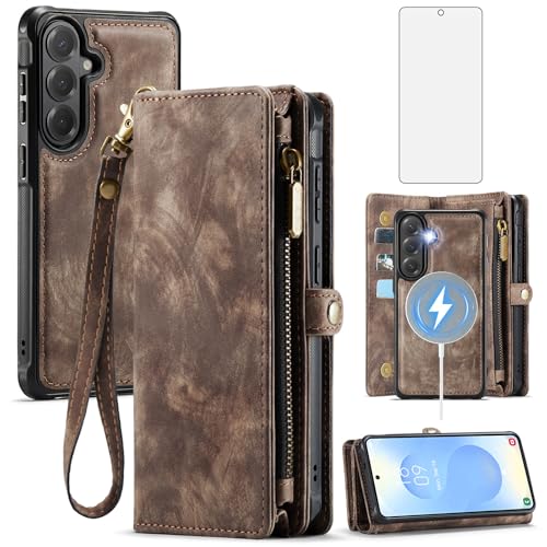Coque Samsung S26 Asuwish marron pour éviter les rayures et chutes
