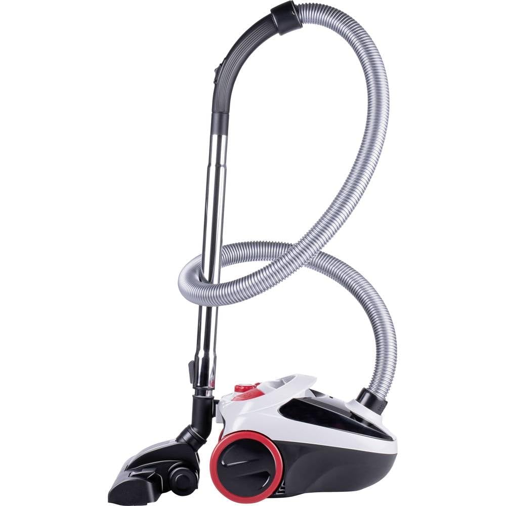 Dirt Devil Aspiradora con Bolsa DD2001 - Bolsa de Aspiración 2.0L - 800W - con Cepillo Combinado y Herramienta para Hendiduras - 7.5 M de Alance - 3,3KG - Filtro HEPA 10