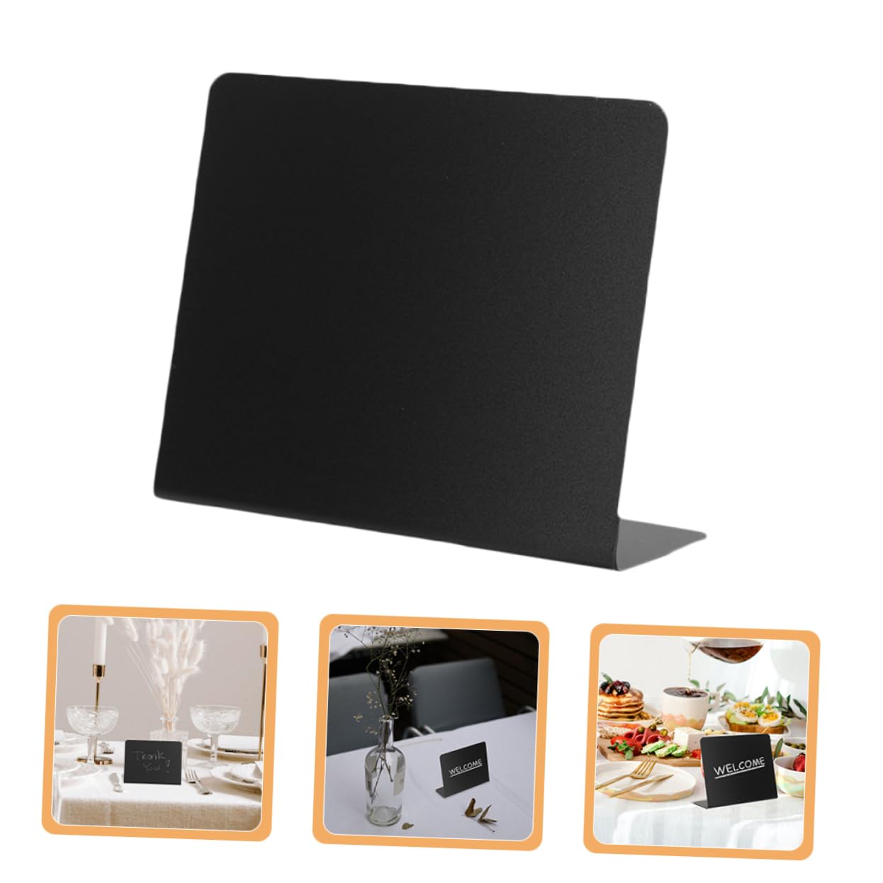 60stücke Mini Kreidetafeln Für Preise Und Botschaften Wiederverwendbare Schwarze Tafeln Material Für Hochzeiten Partys Restaurants Und Zuhause