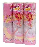 Original Mia and Me entlassen Ciao 20052 Mia and Me Luftschlangen, 3-er Pack, rosa