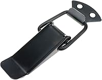 Vista 6 de Cierre de palanca grande de acero inoxidable con resorte - Paquete de 4, Tamaño grande sin agujero para candado