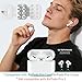 SIXFU 4 Größen der Silikontips Aufsätze für AirPod Pro und AirPods Pro 2 Aufsätze Ohreinsätze Tips mit Reinigungsset & Tragbarem Aufbewahrungskasten, Lärmreduzierung Loch(XS/S/M/L) - Weiß