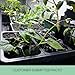 The Hydroponic City Seed Starter Trays, 216-Cell Seedling Starter Trays (36 Trays - 6 Cells Each) + Plant Stakes