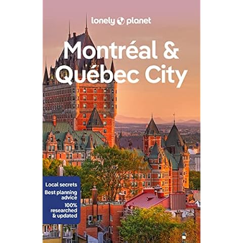 Lonely Planet Montreal & Quebec City 6 (Travel Guide) Cover