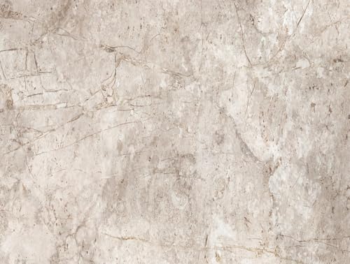 A.S. Création Livingwalls Fototapete Betonoptik Beige Weiß Grau 382261 The Wall 3,71 m x 2,80 m Wohnzimmer Schlafzimmer Küche Flur Esszimmer
