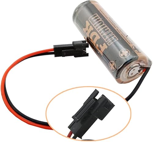 Miniatura 3 de Paquete de 2 baterías CR8-LHC de repuesto de litio de 3 V 2600 mAh para TH559EDV410R (no recargable)
