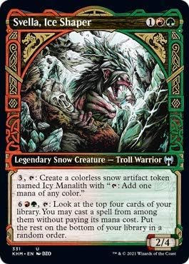 Magic: The Gathering - Svella, Ice Shaper - Foil - Showcase - Kaldheim